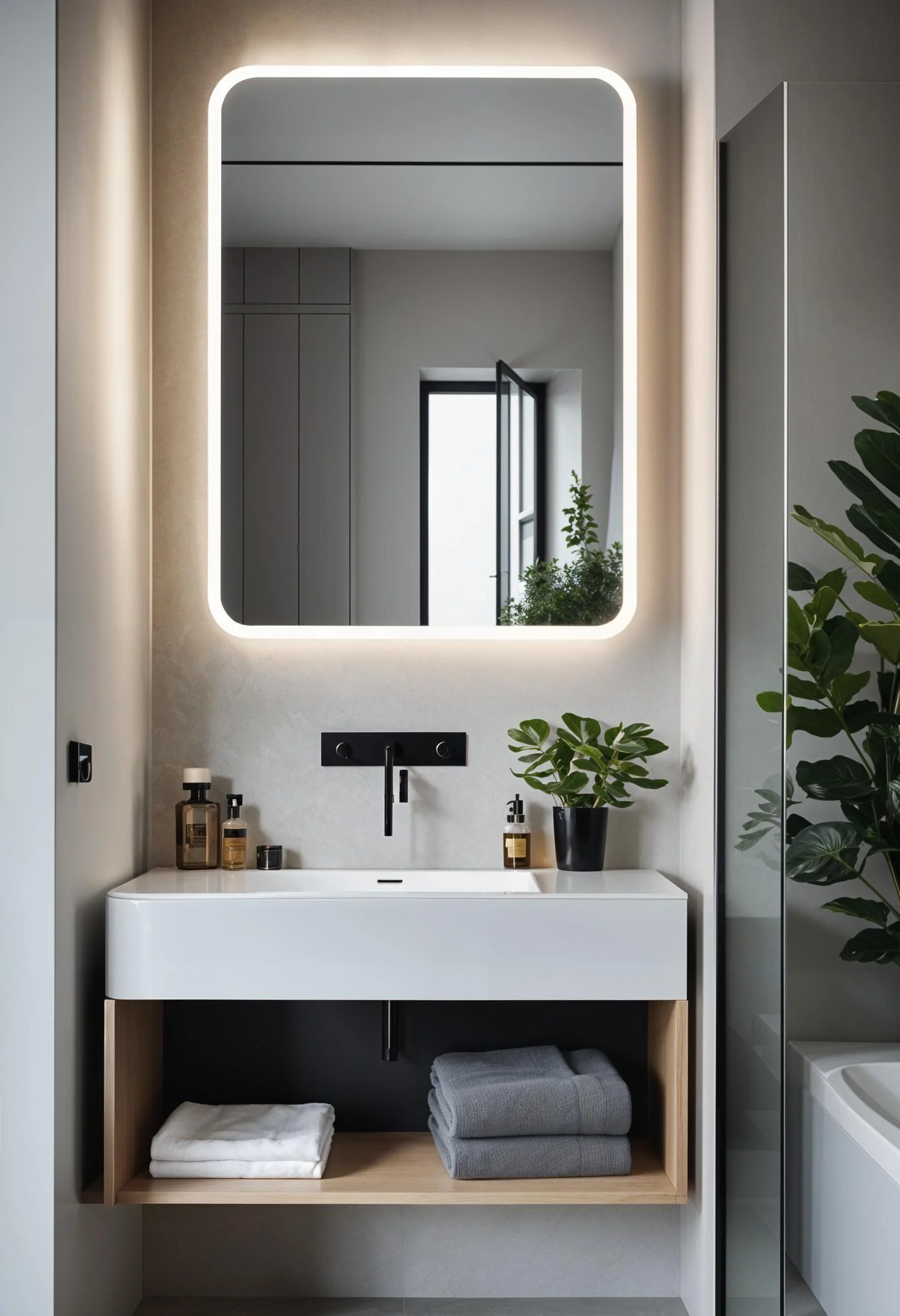 5. Stylish Storage: Hidden Cabinet Mirrors-0