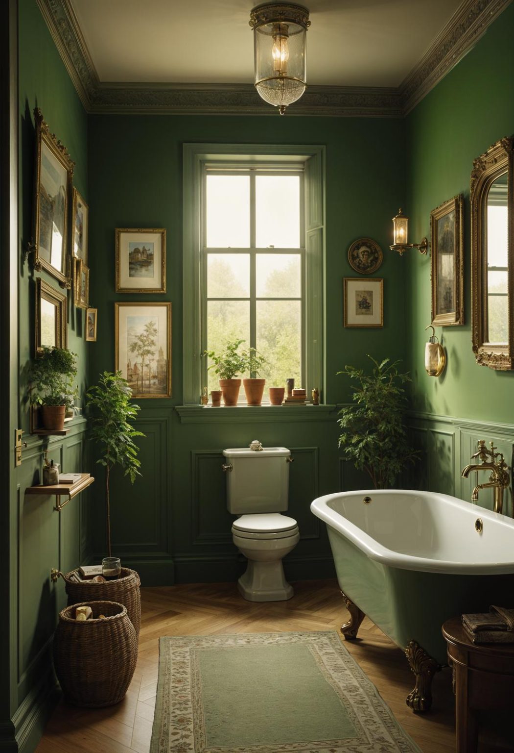 27 Gorgeous Green Bathroom Ideas For A Fresh Look - Lovely Harbor