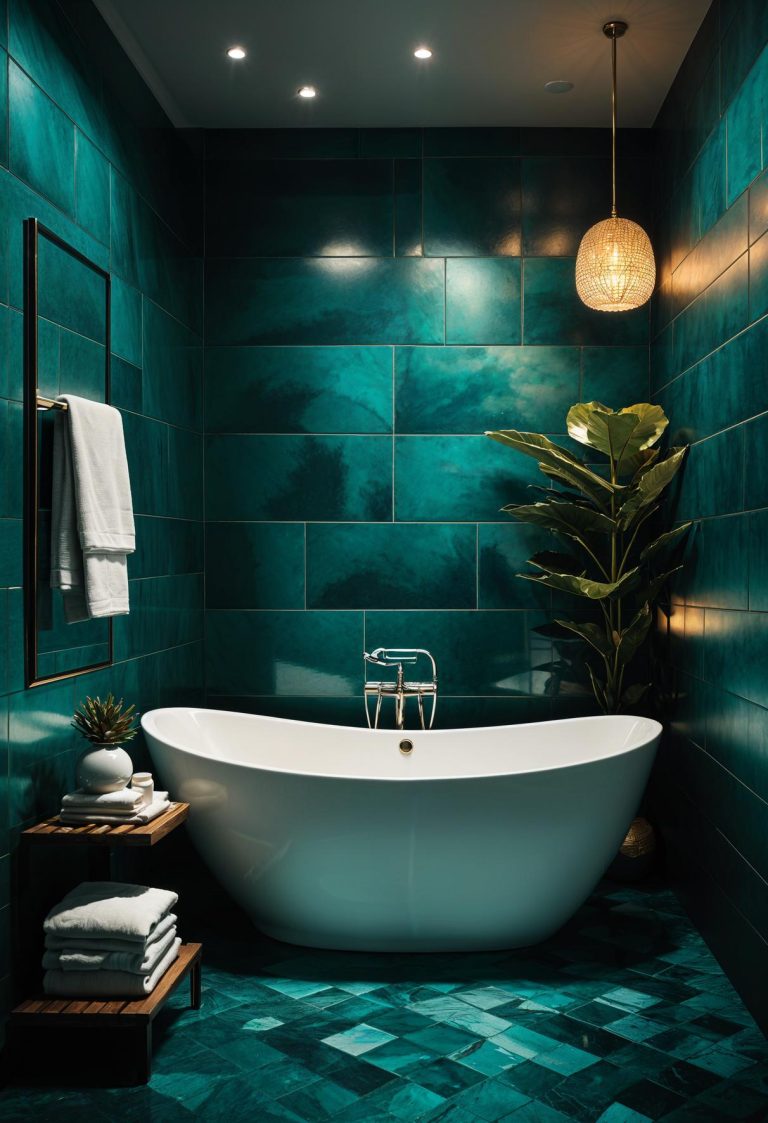 22 Moody Bathroom Designs To Inspire Your Remodel - Lovely Harbor