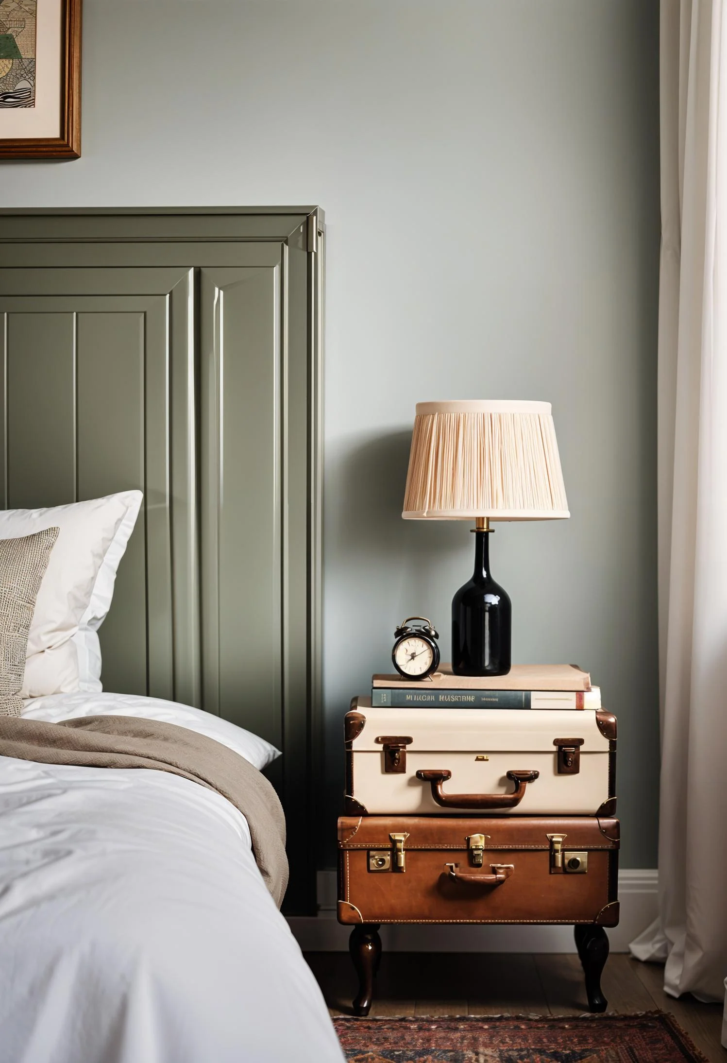 7. Chic Suitcase Nightstand Makeover-0