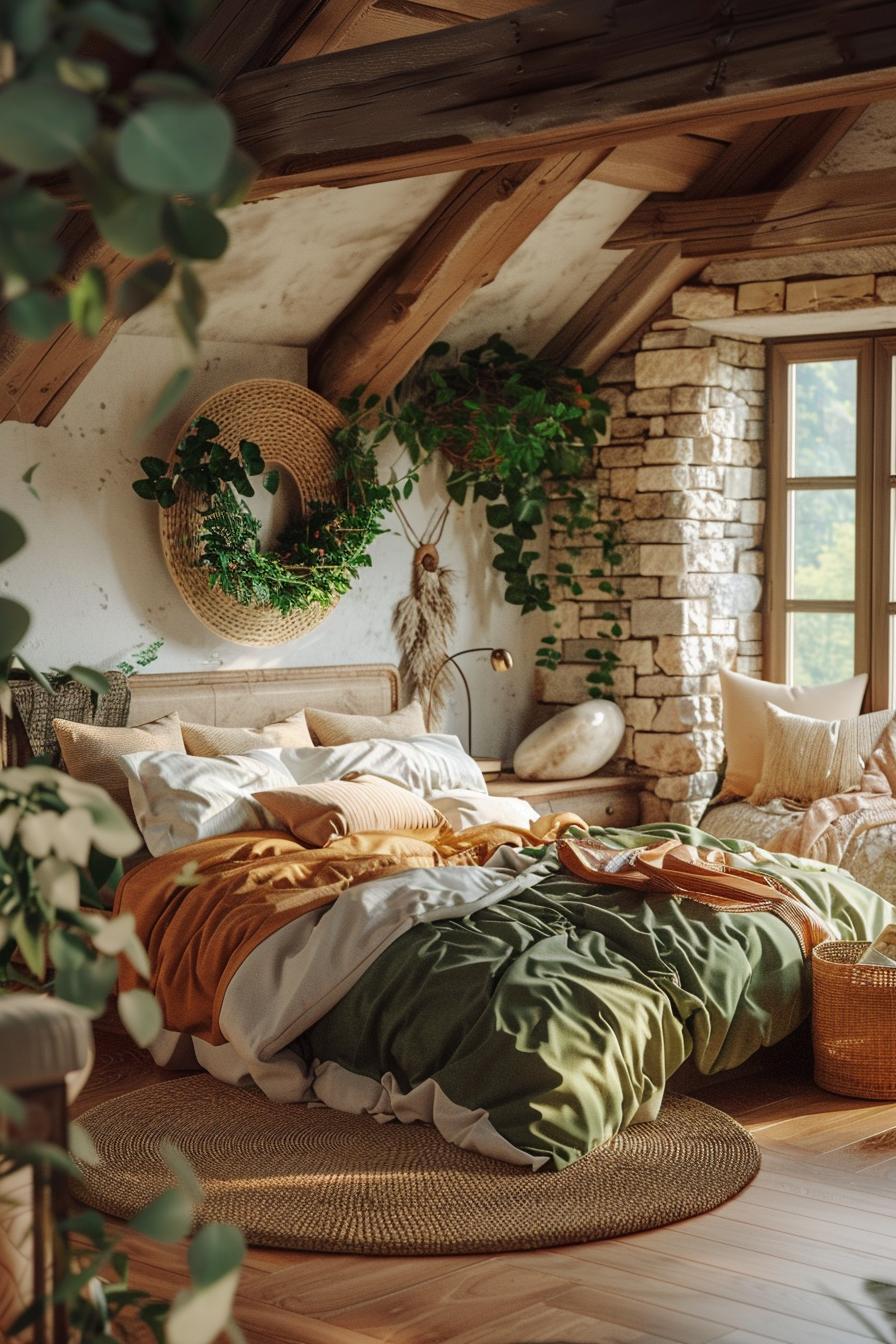 24. Cozy Boho Loft Design Inspiration-0