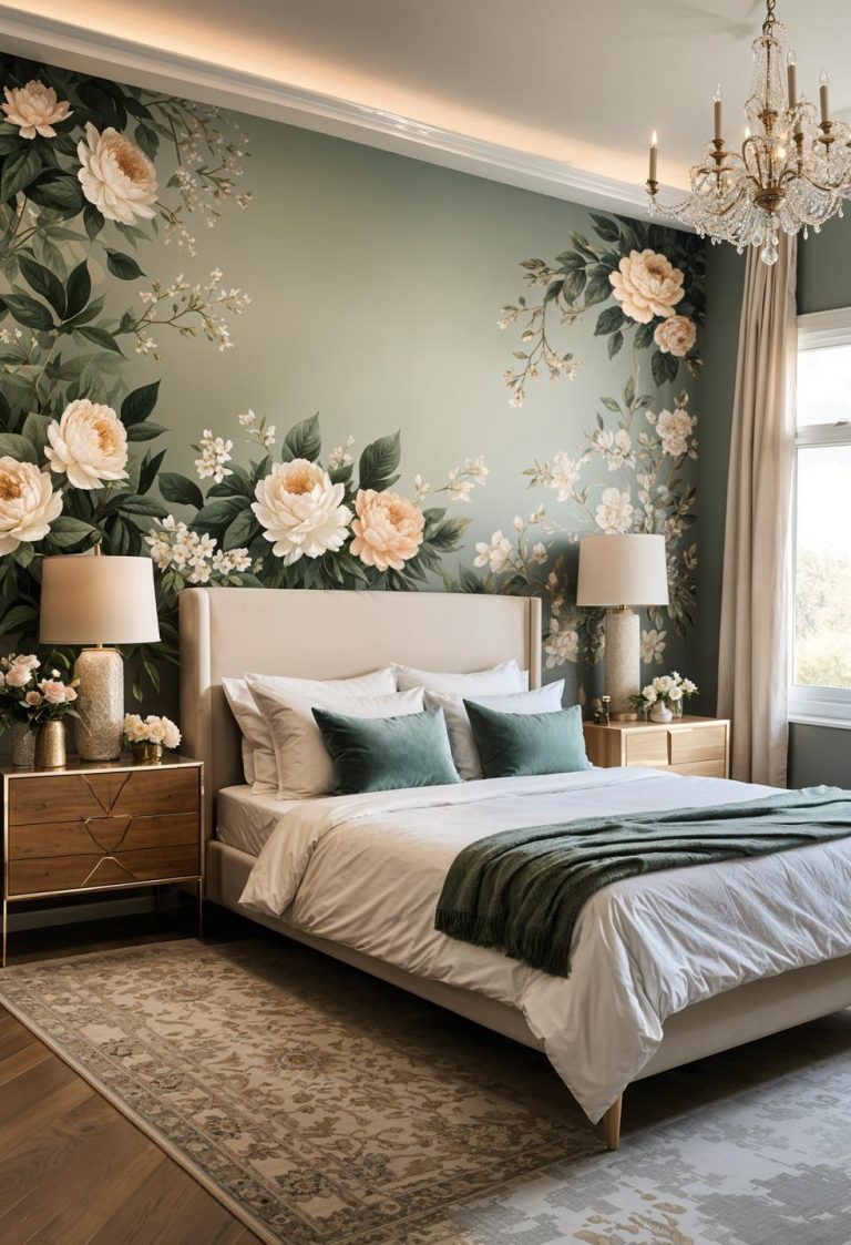 25 Gorgeous Sage Green & Cream Bedroom Ideas You'll Love - Lovely Harbor