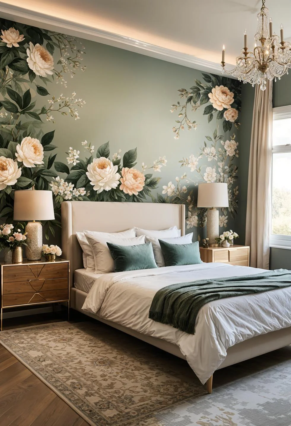 4. Floral Mural Painting Inspiration-0