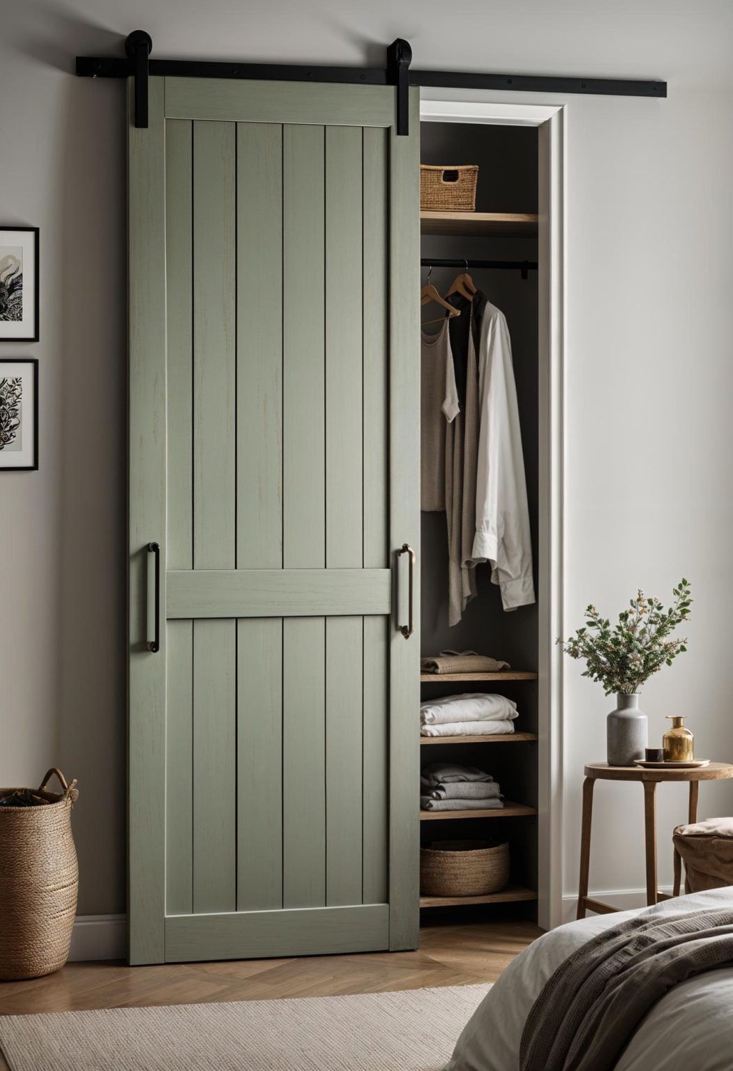 25 Gorgeous Sage Green & Cream Bedroom Ideas You'll Love - Lovely Harbor