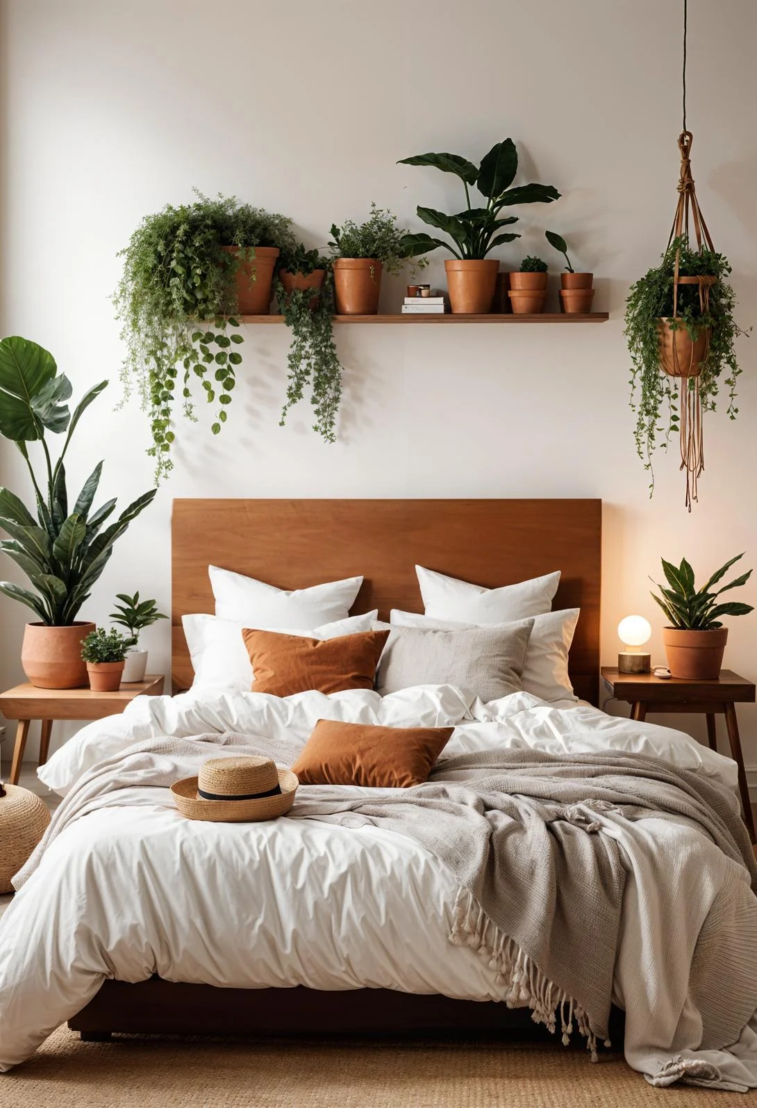 4. Scandinavian Boho Fusion: Clean, Neutral, Greenery-0
