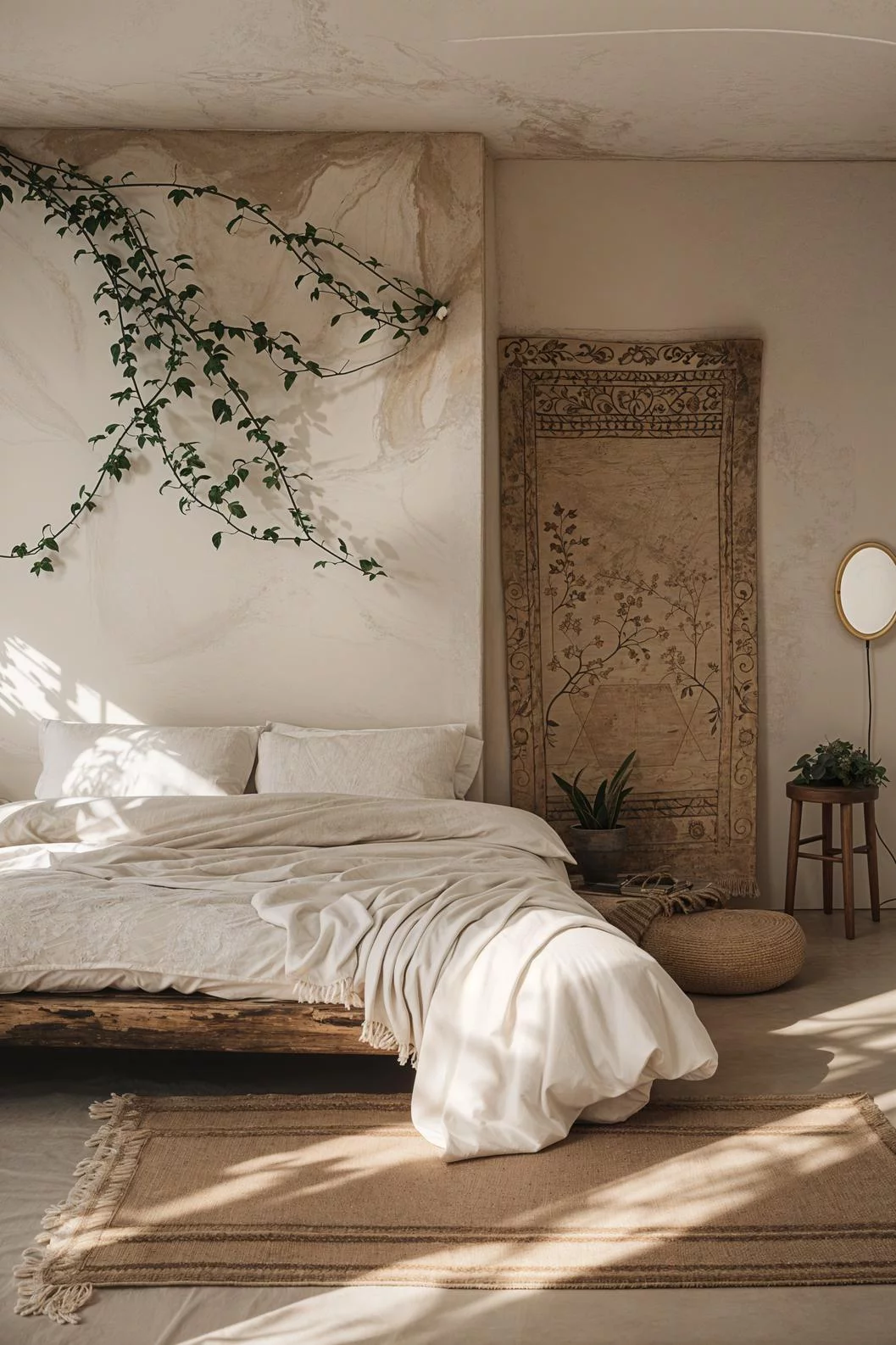 9. Serene Boho Bedroom Ideas-2