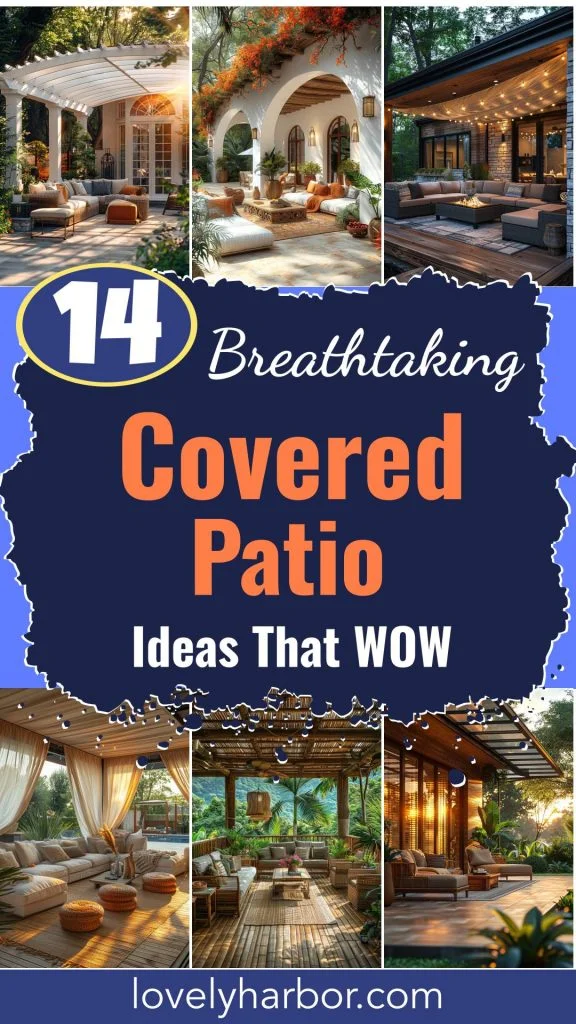 14 Breathtaking Covered Patio Ideas That WOW