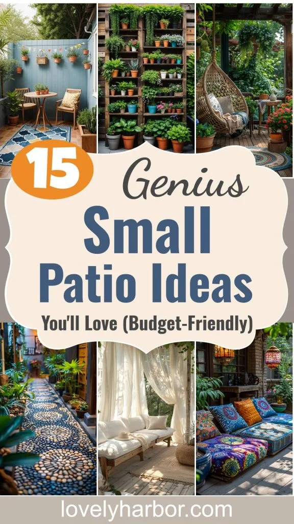 15 Budget-Friendly Small Patio Ideas You’ll Love 1 15 Budget-Friendly Small Patio Ideas You’Ll Love