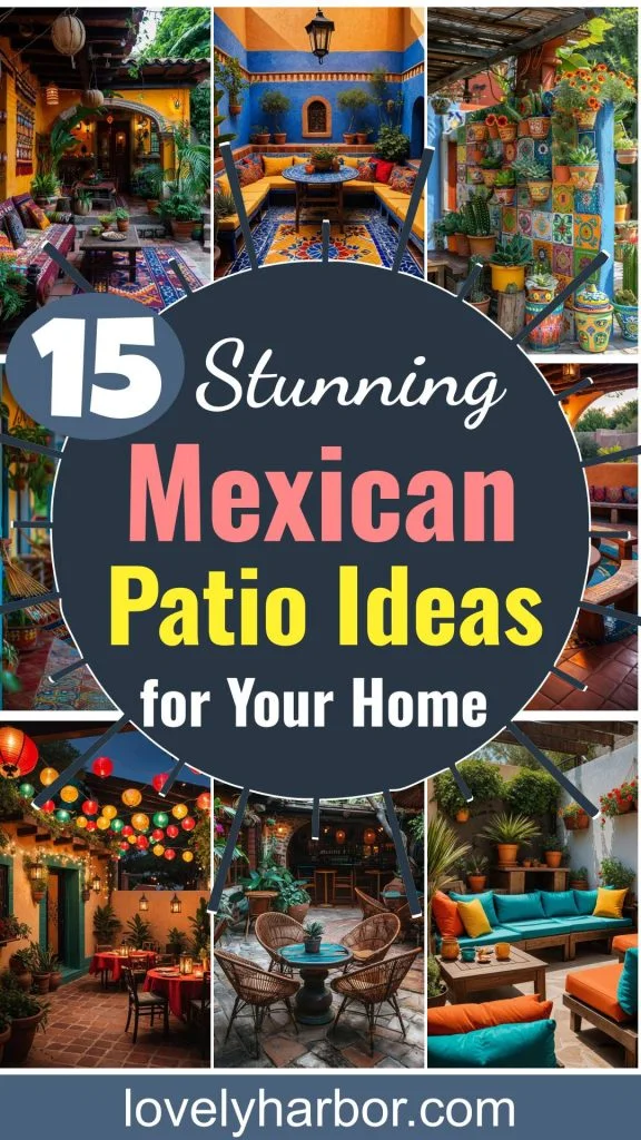Mexican Patio Ideas: 15 Authentic Design Elements That Actually Belong Together 1 15 Stunning Mexican Patio Ideas For Your Home
