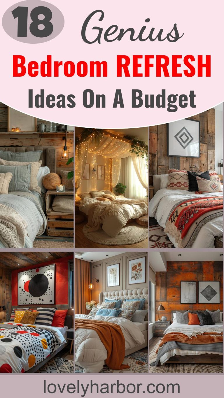 18 Genius Home Bedroom Refresh Ideas On A Budget - Lovely Harbor