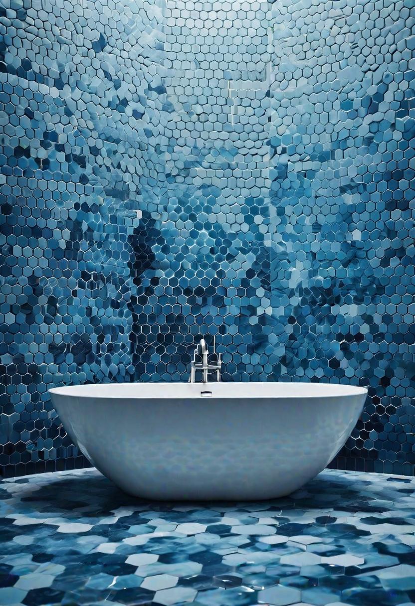1. Blue Gradient Hexagonal Tile Inspiration-1