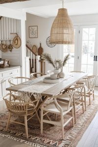 1. Boho Chic Dining Room Inspiration-1