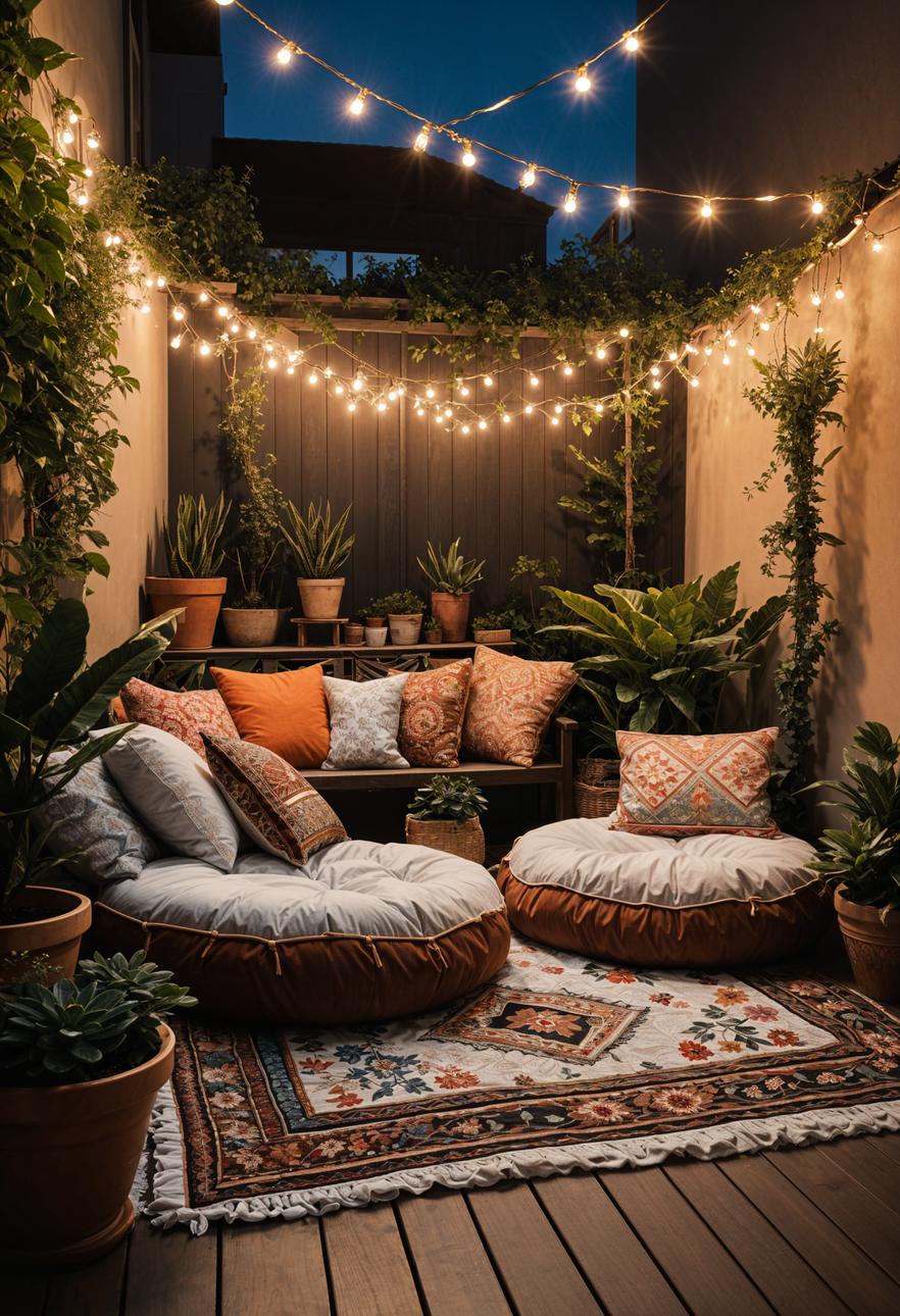 1. Boho Patio with Cozy Vibes-2