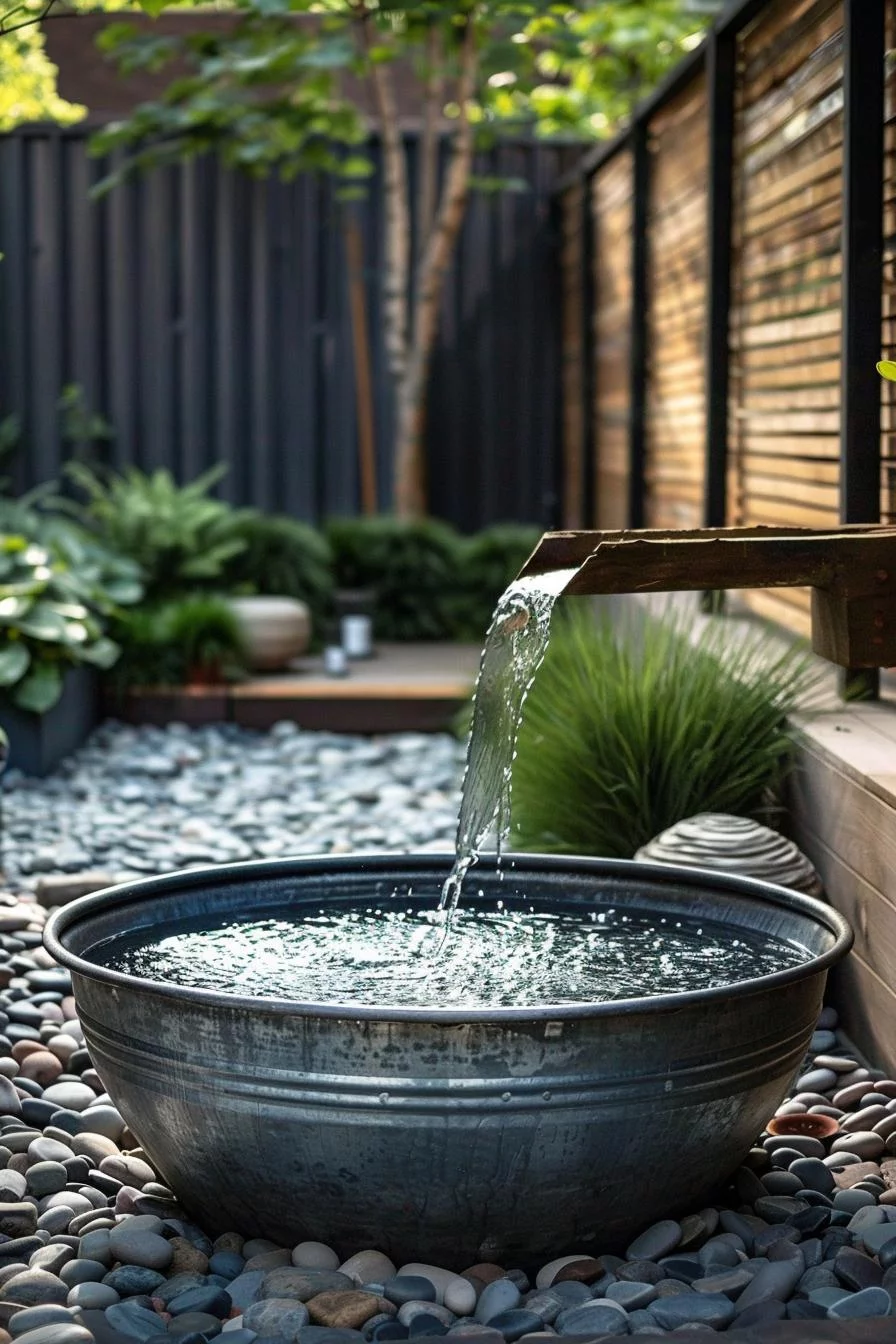 15. Budget-Friendly DIY Water Feature-1