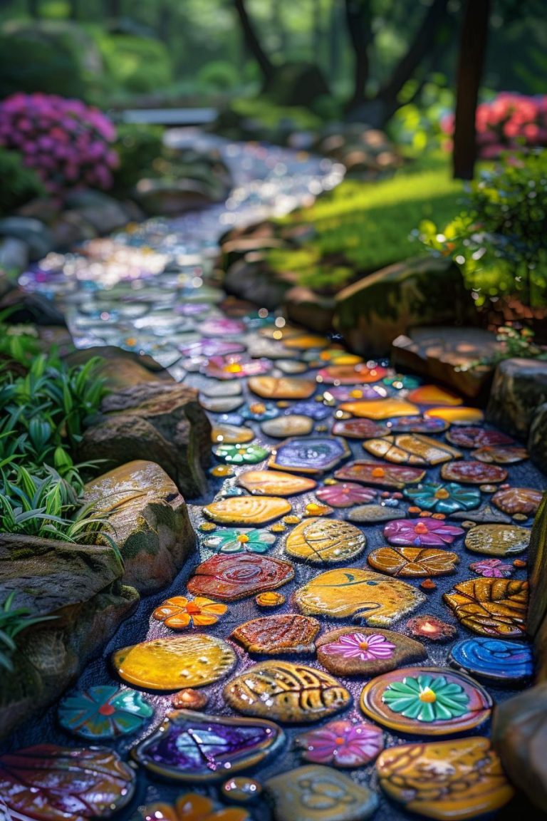 31 Creative Garden Art Ideas For A Stunning Outdoor Oasis - Lovely Harbor