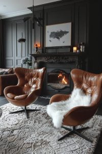 6. Cozy Leather Seating Nook-0