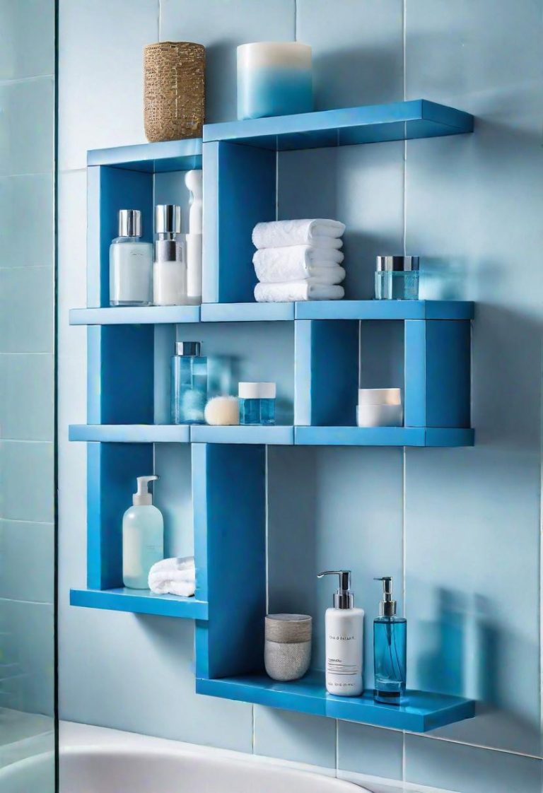 15 Genius & Gorgeous Bathroom Shelf Ideas You Must See - Lovely Harbor