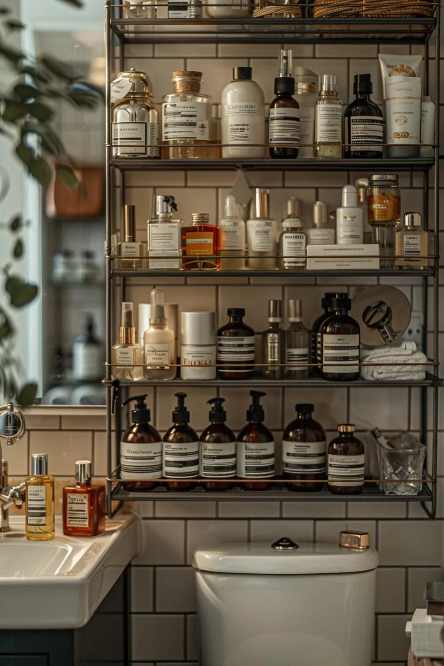 10. Dual-Purpose Bathroom Spice Storage-1