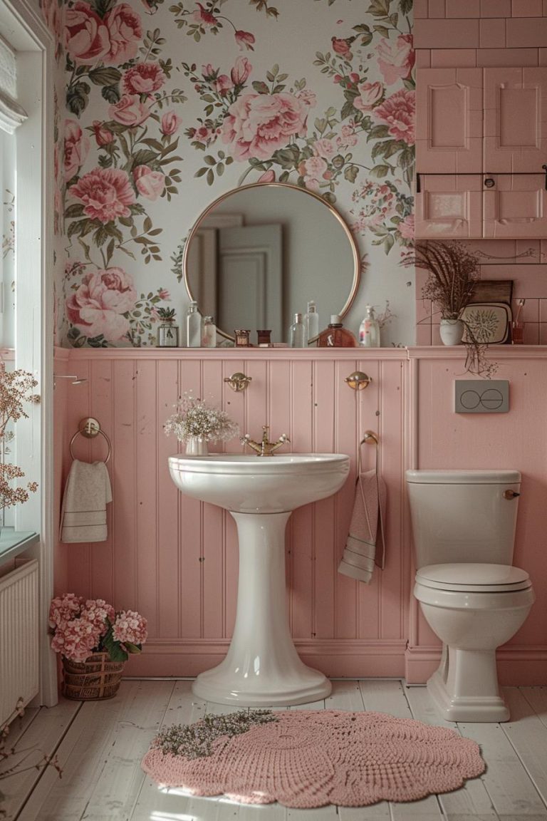 20 Aesthetic Bathroom Designs For Your Home Makeover - Lovely Harbor