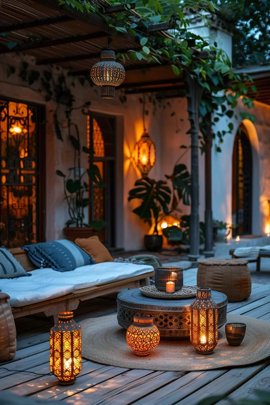6. Exquisite Moroccan Lanterns for Boho Patio-0