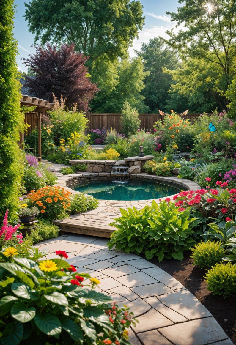 23. Fluttering Oasis: Butterfly Garden Ideas-0