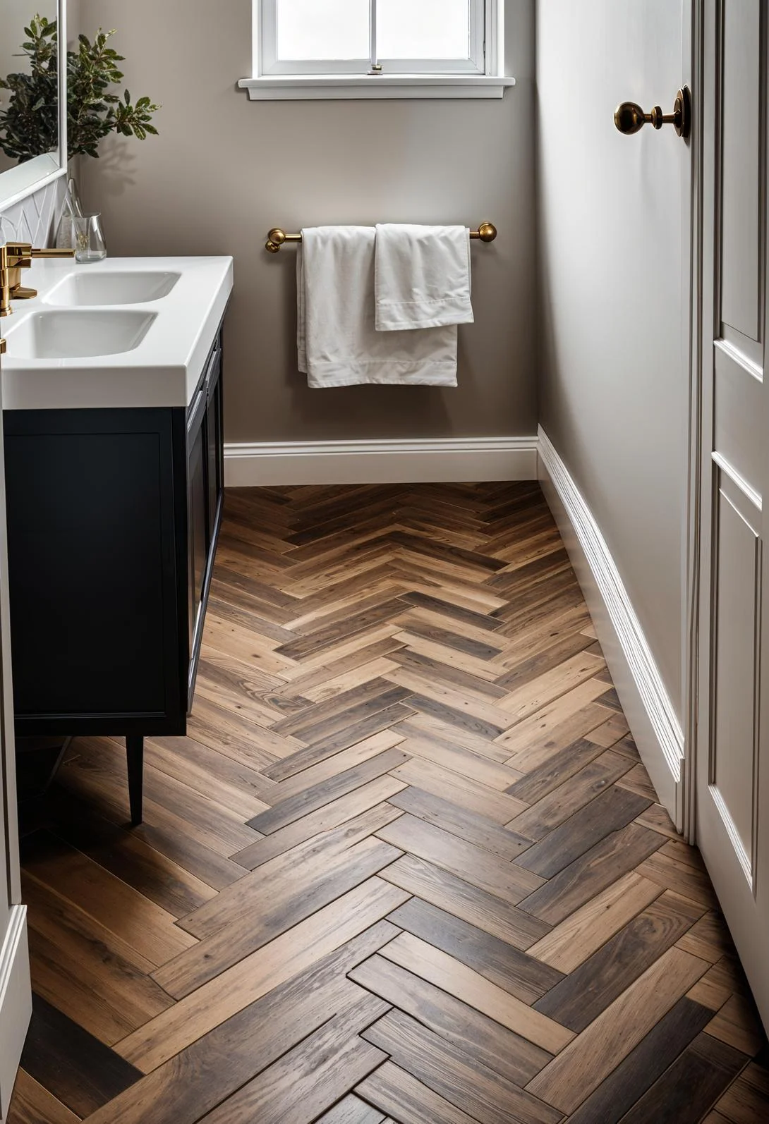 9. Herringbone Tile Flooring Ideas-0
