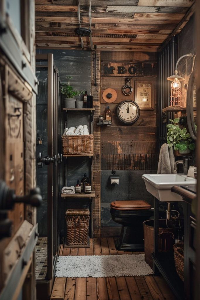 15 Gorgeous Shiplap Bathroom Styles To Impress Your Guests - Lovely Harbor