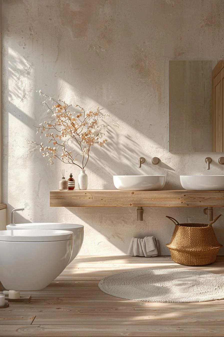 15. Luxe Minimalist Bathroom Paint Colors-1