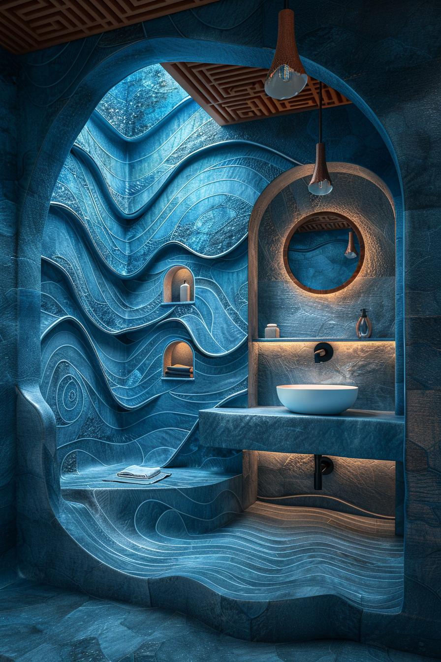 13. Oceanic-Inspired Bathroom Design Ideas-2