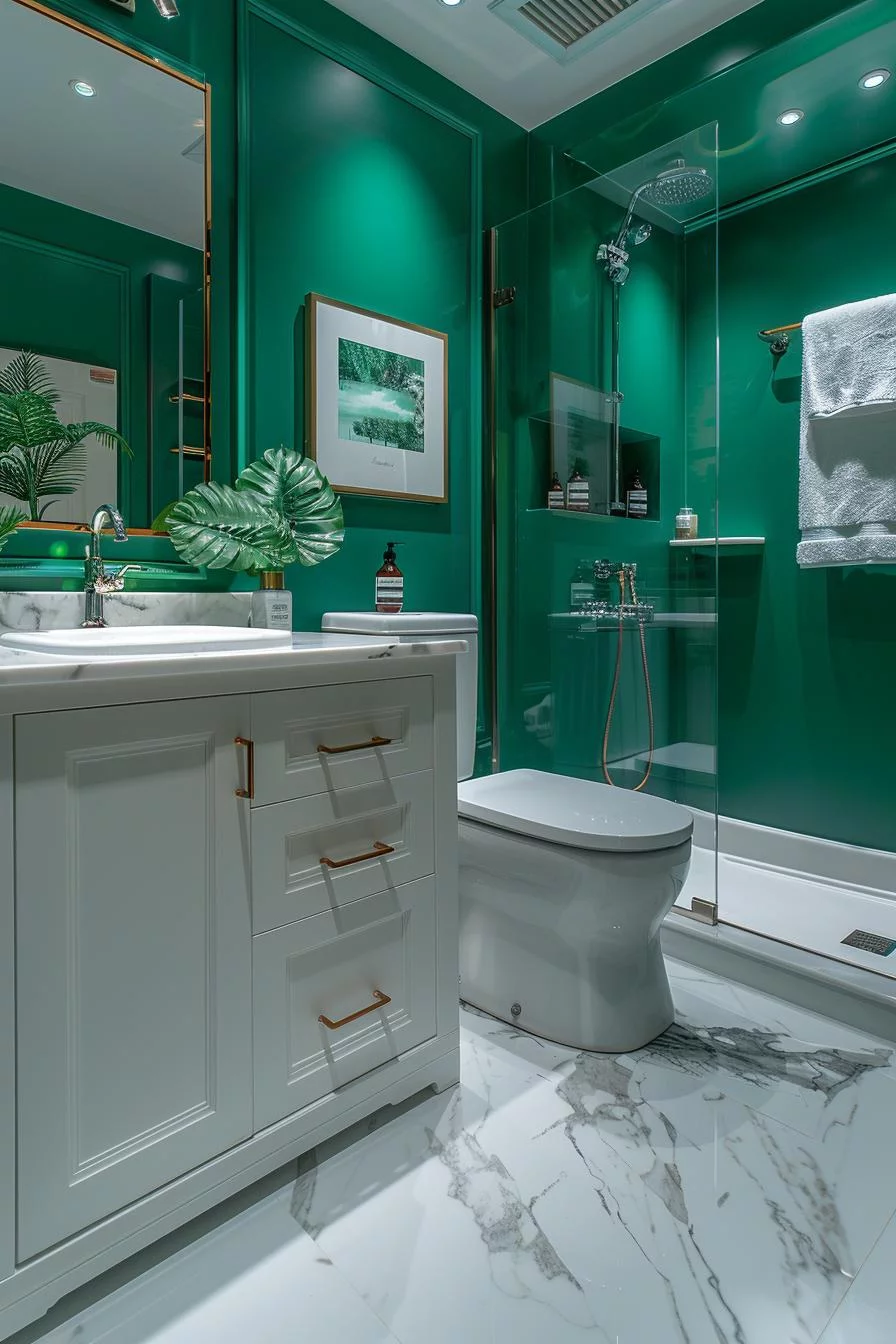 10. Opulent Jade for Bathroom Elegance-1
