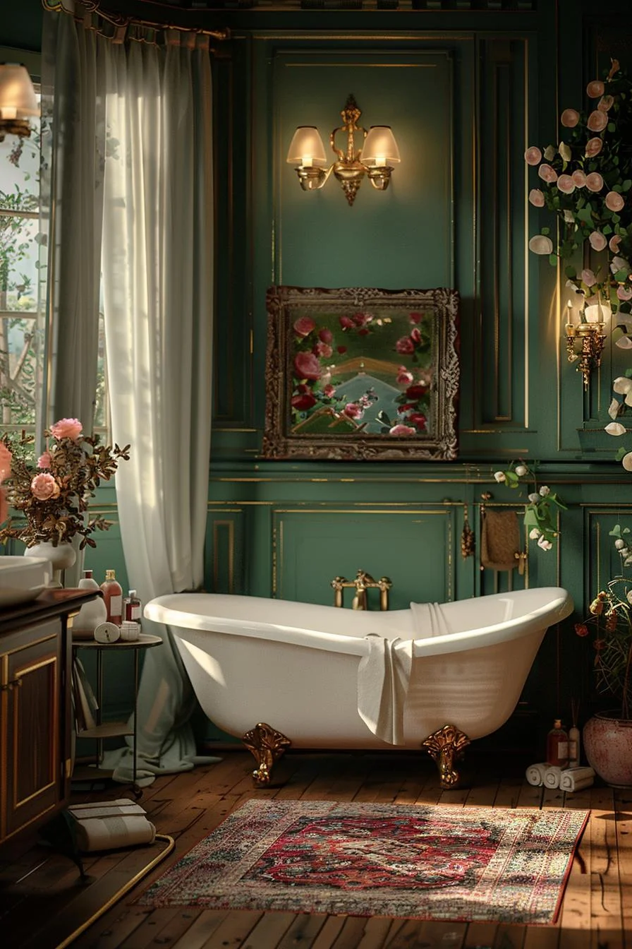 15. Opulent Victorian Bathroom Design-0