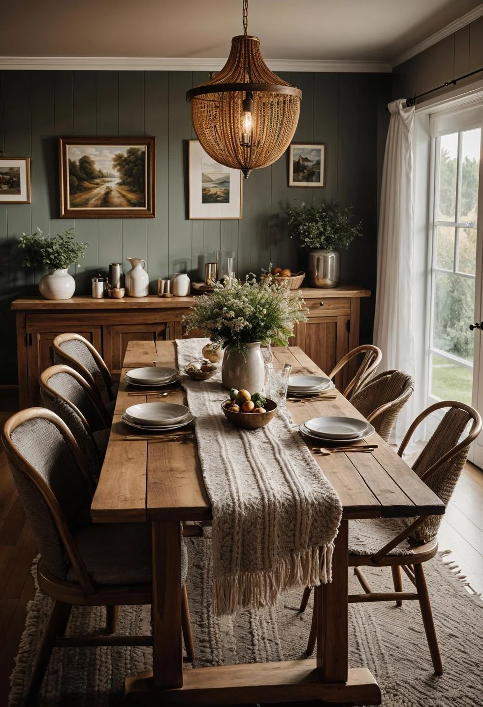 4. Rustic Dining Room Inspiration-0