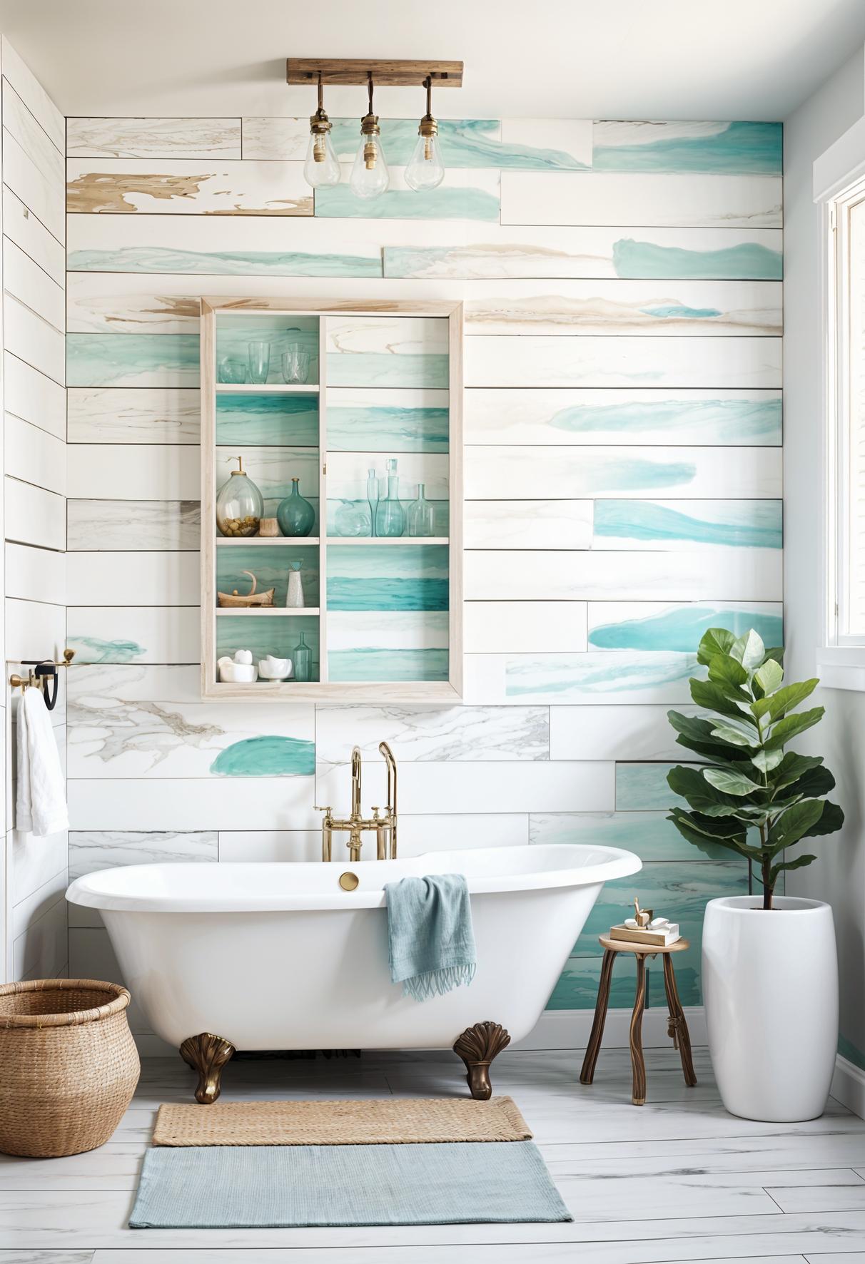 1. Seaside Sanctuary: Shiplap Bathroom Inspiration-1