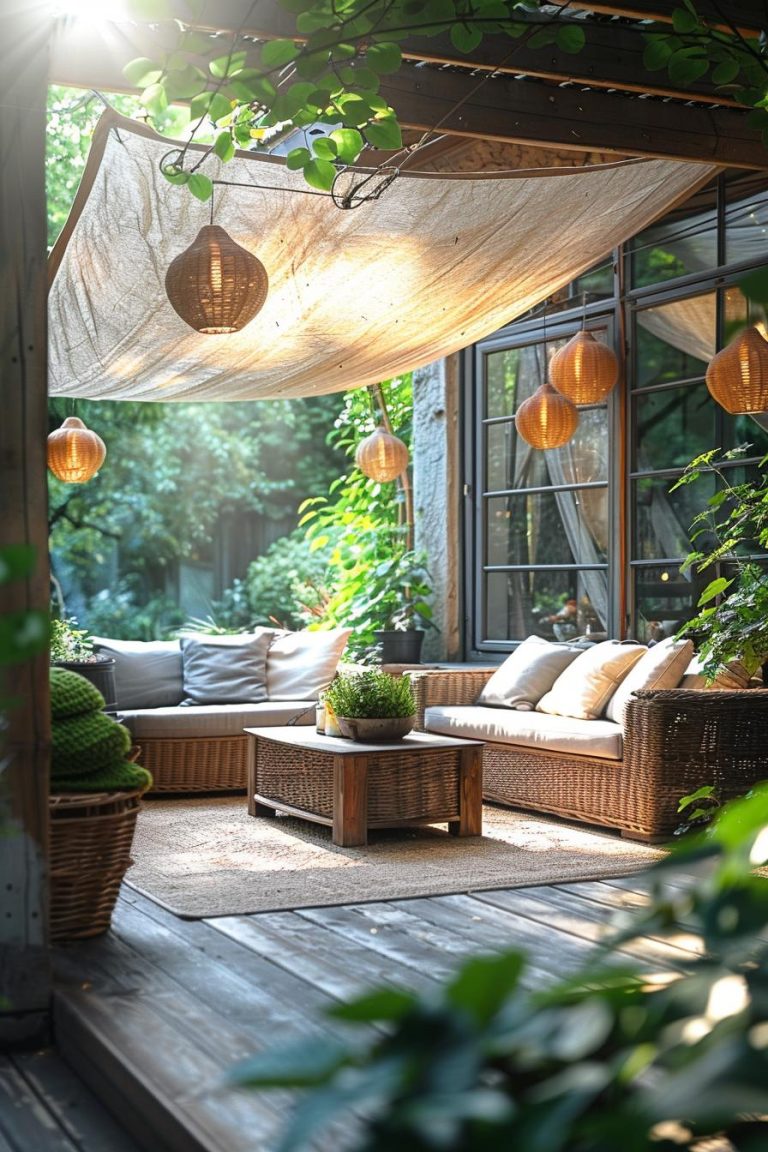 14 Breathtaking Covered Patio Ideas That WOW - Lovely Harbor
