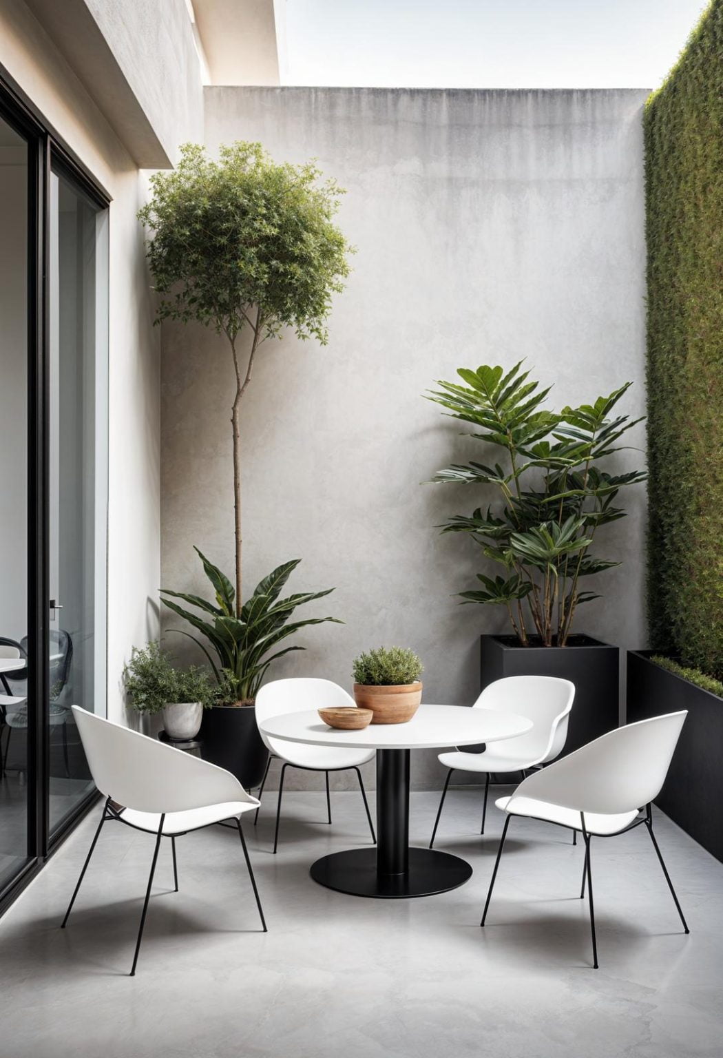 19 Unique Concrete Patio Ideas You Must See (New) - Lovely Harbor