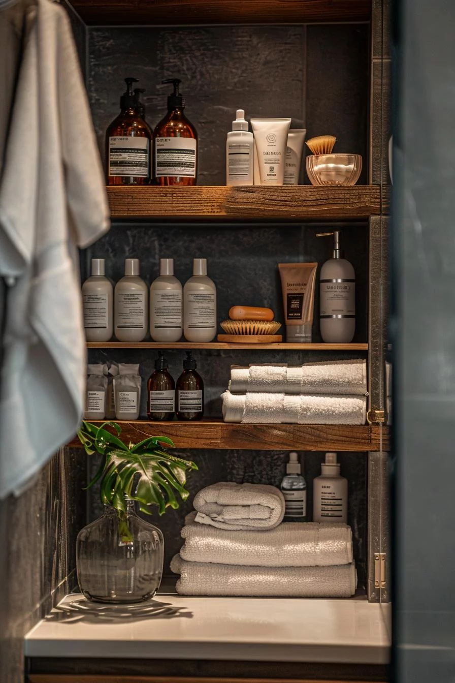 13. Stud Recessed Shelving Storage Solutions-0