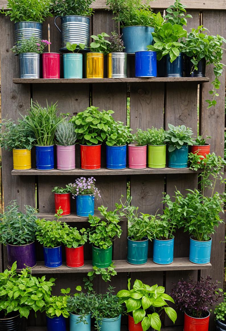 5. Tin Can Herb Garden Design-0