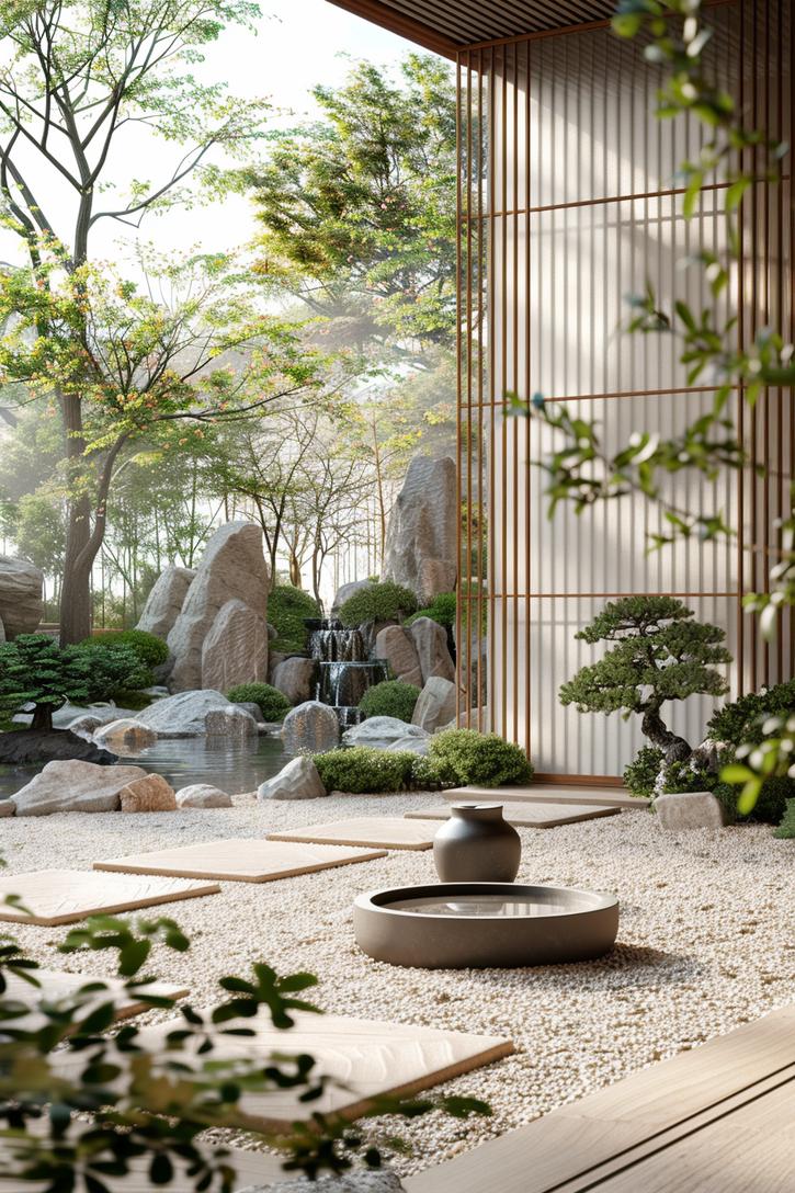 2. Tranquil Bamboo Zen Patio Retreat-1