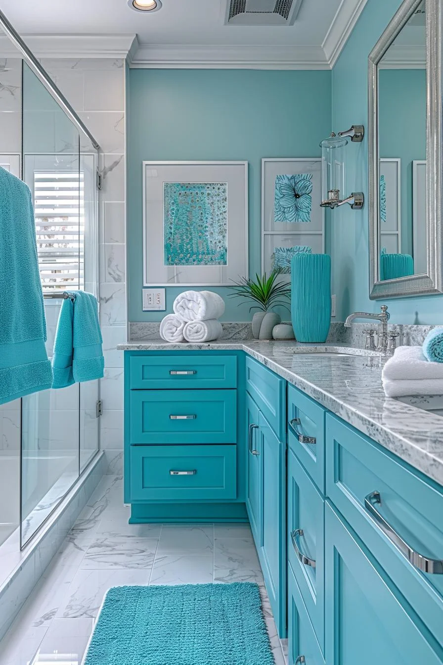 8. Turquoise Refresh: Bathroom Color Inspiration-0