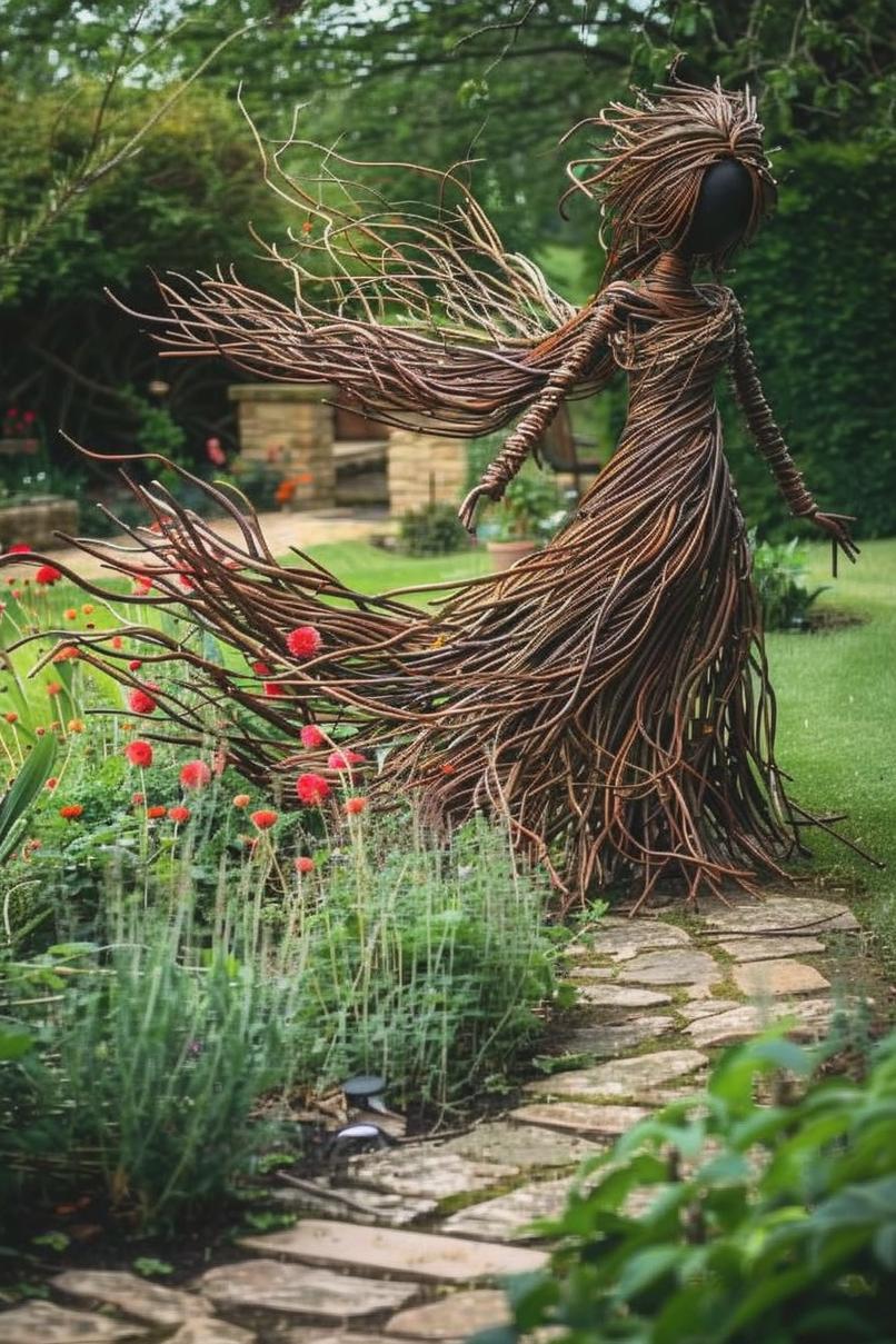 1. Twig Sculpture Showcase: Nature-inspired Art-0