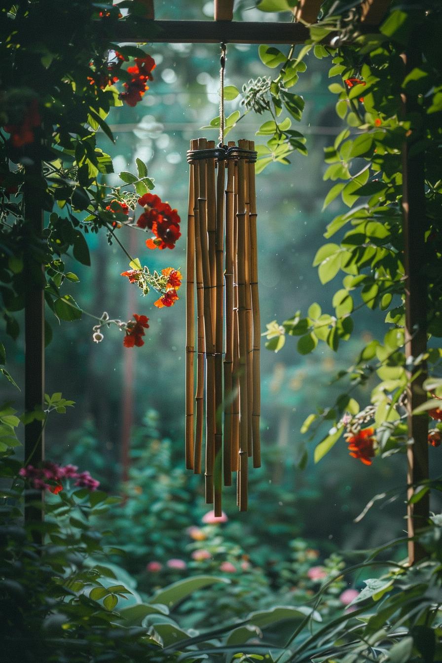 9. Twig Wind Chime Inspired Hanging-0