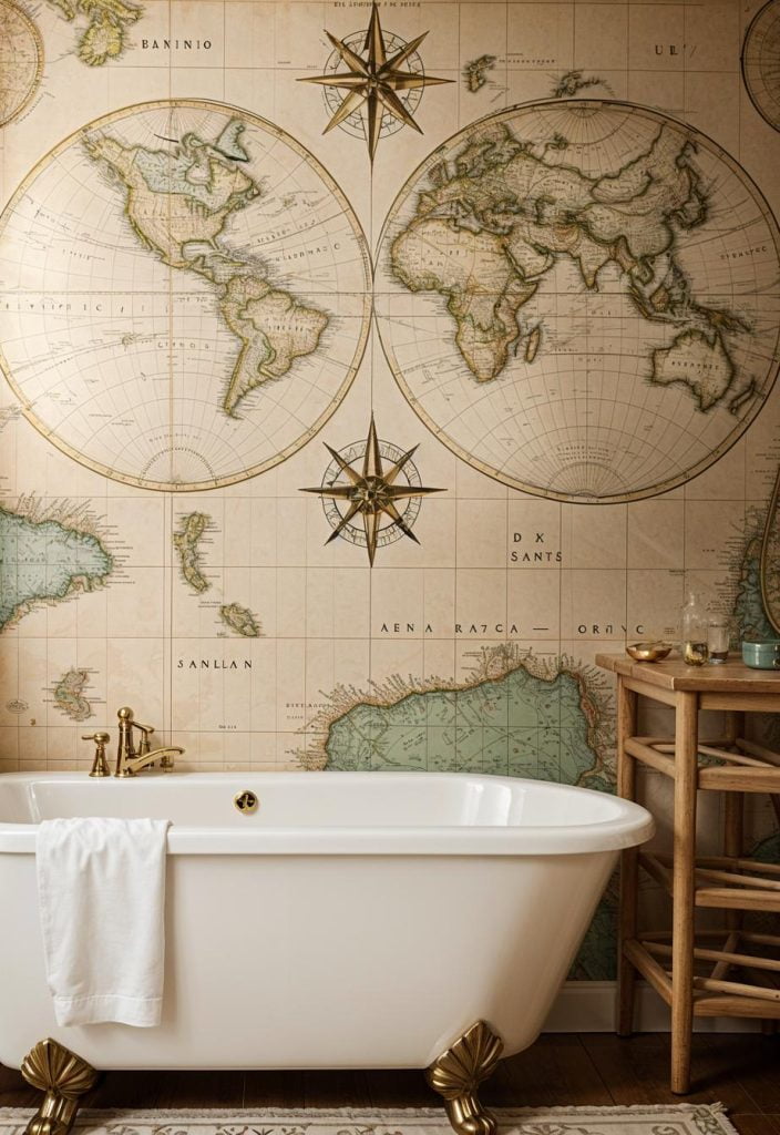 15 Stunning Bathroom Wallpaper Trends To Try Now - Lovely Harbor