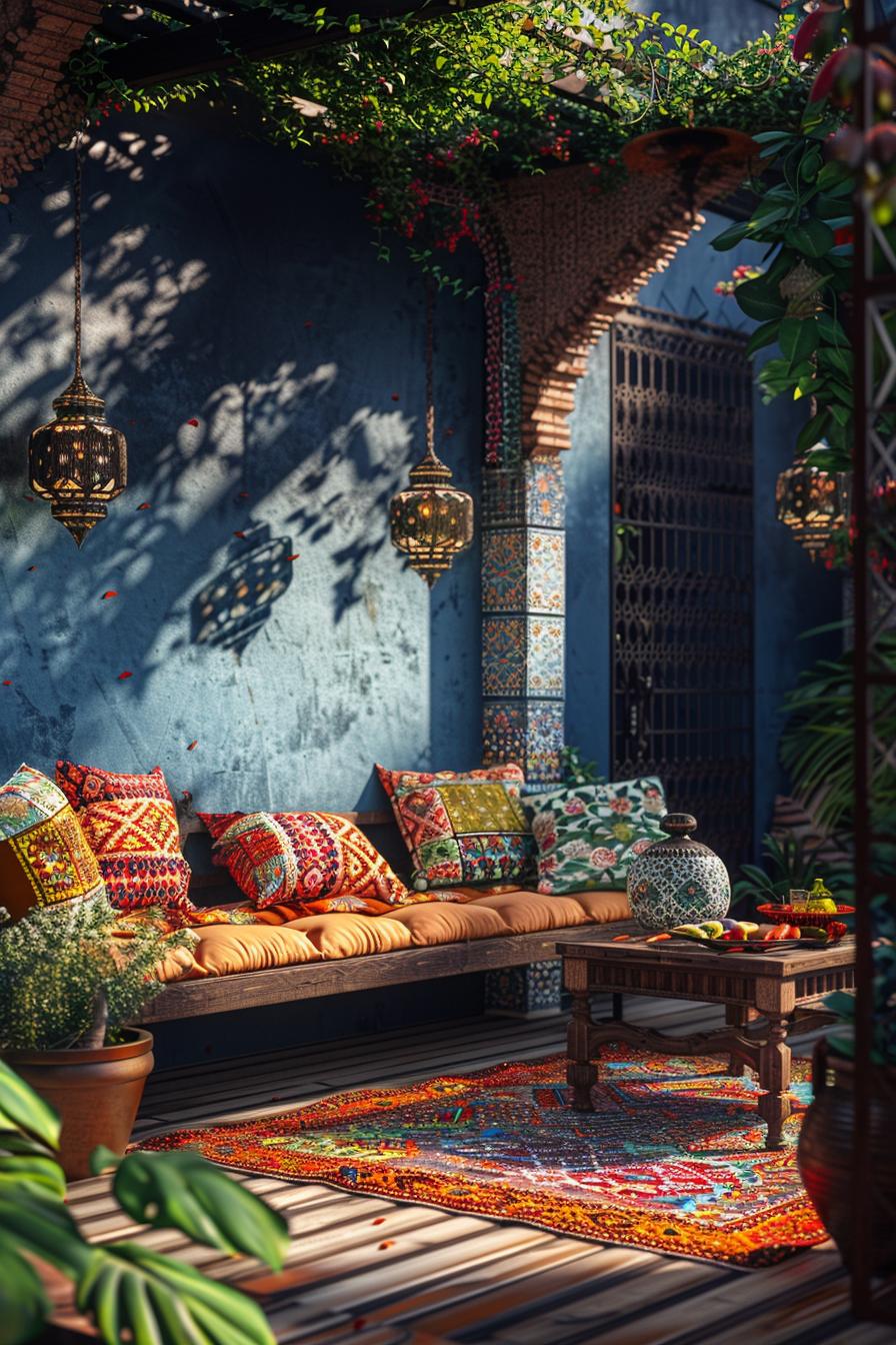 3. Vivid Moroccan Patio Retreat-0