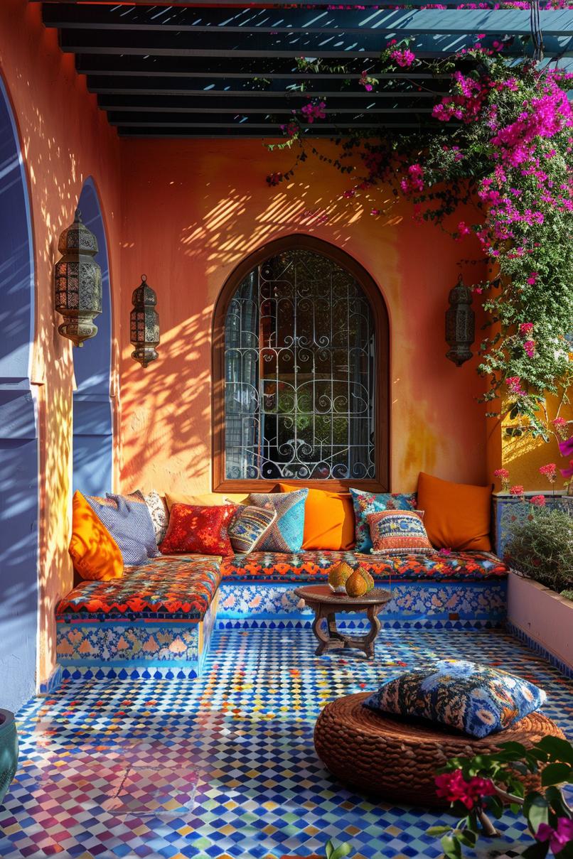 3. Vivid Moroccan Patio Retreat-1