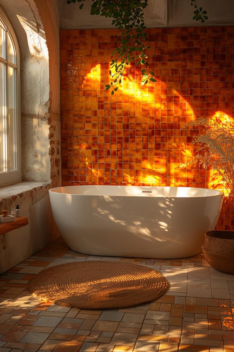 19 Trendy Bathroom Tile Ideas That WOW - Lovely Harbor