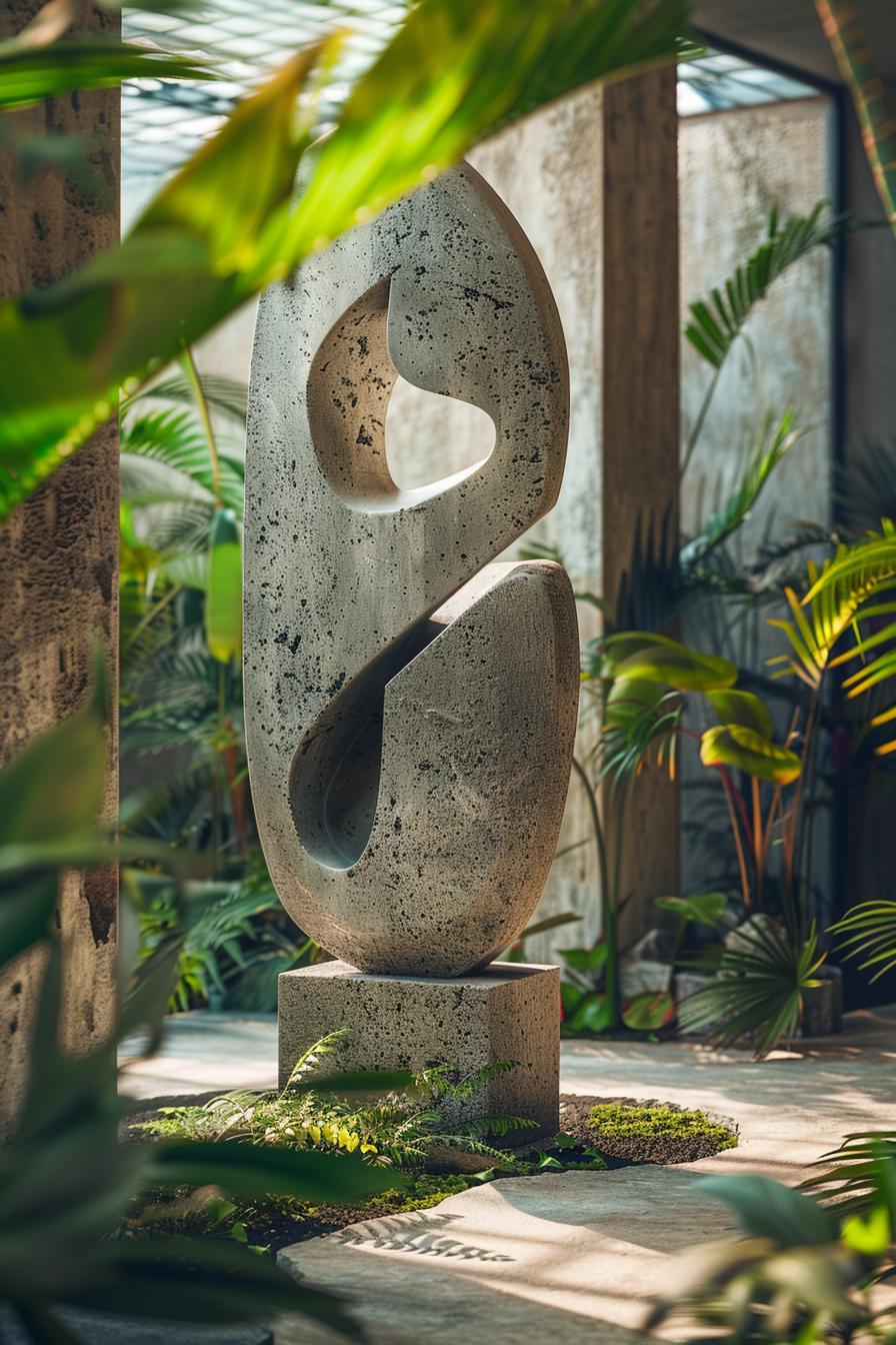 30. Whimsical Modern Garden Sculpture-1
