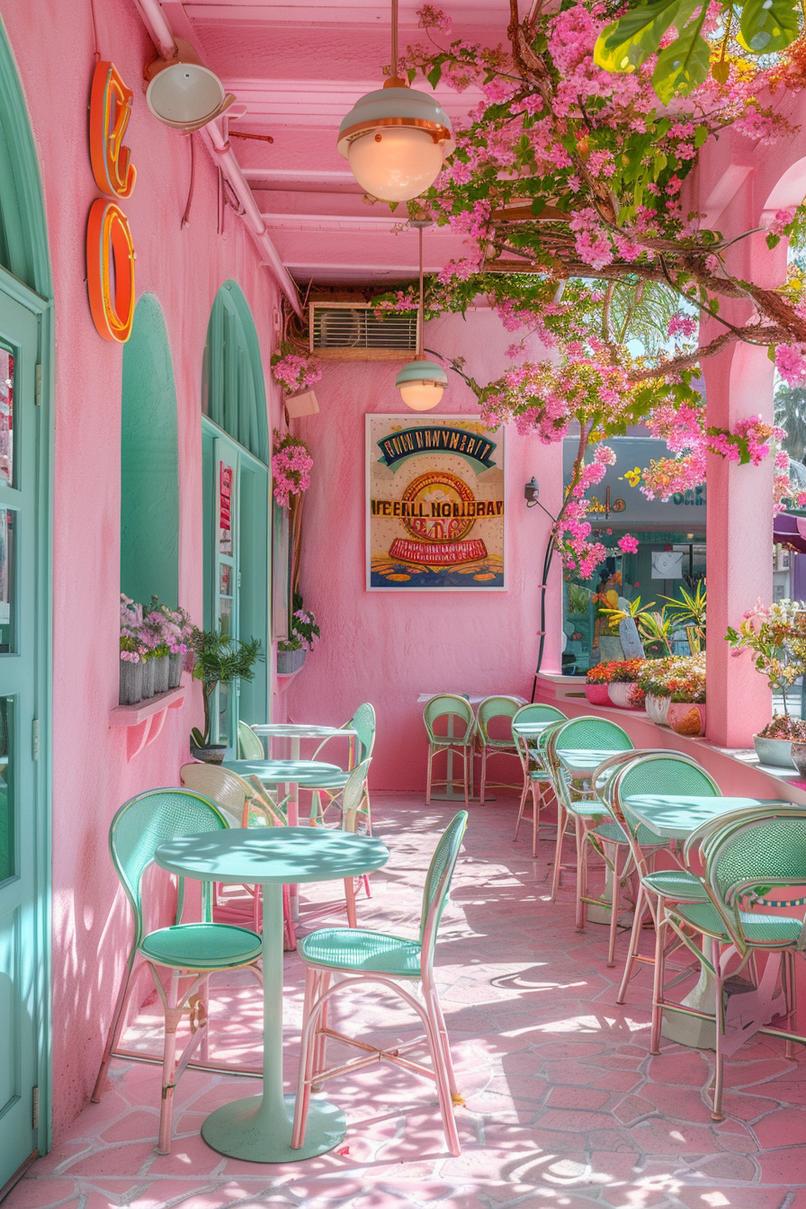 10. Whimsical Pink Patio Inspiration-0