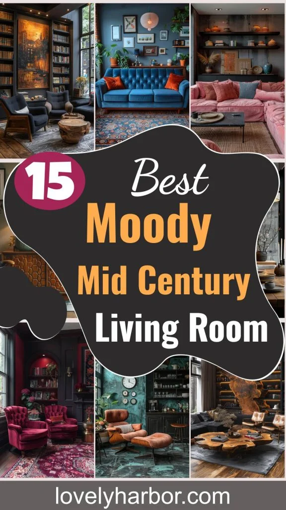 15 Best Moody Mid Century Modern Living Room Ideas 1 15 Best Moody Mid Century Modern Living Room Ideas