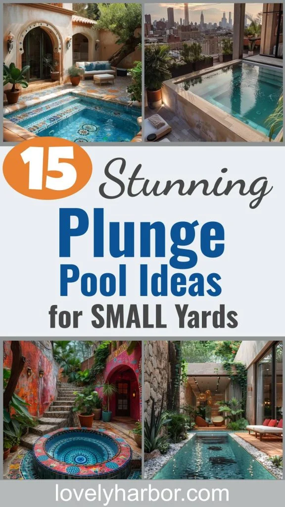 15 Stunning Plunge Pool Ideas For Small Yards