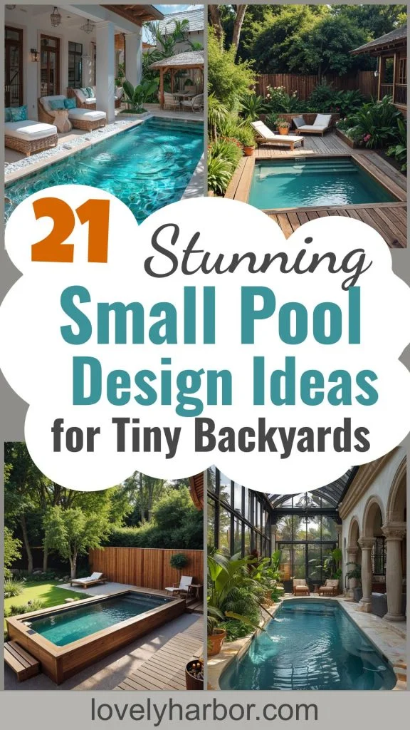 21 Stunning Small Pool Design Ideas for Tiny backyards 2 21 Stunning Small Pool Design Ideas For Tiny Backyards